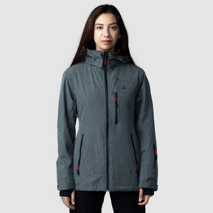 Adventure 2.0 Women's Waterproof Eco Jacket in Gray