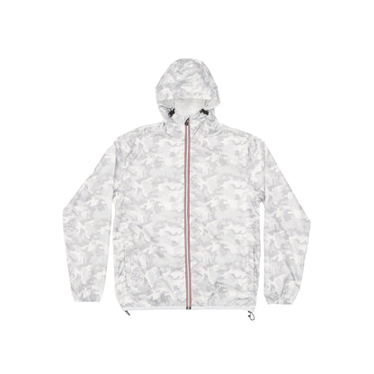 Packable Waterproof Jacket in Camo White