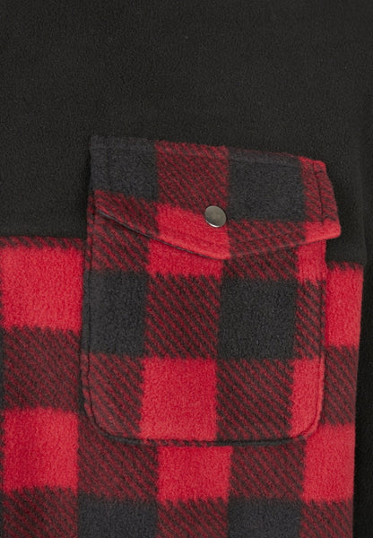 Patterned Polar Fleece Jacket