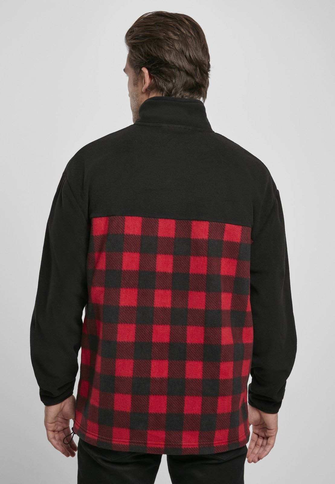 Patterned Polar Fleece Jacket