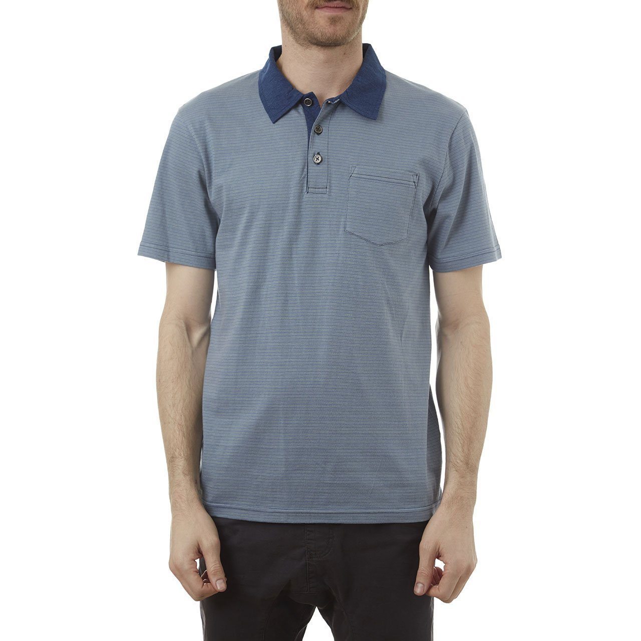 Davis Polo with Pocket