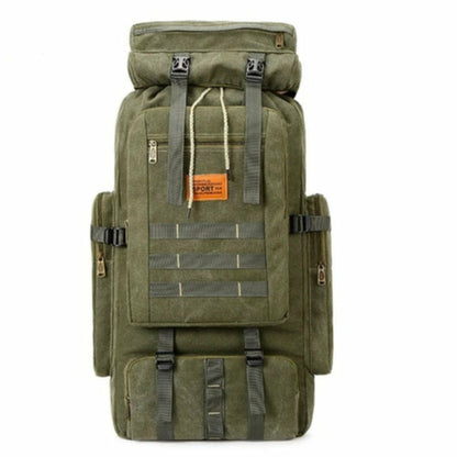 100L Camo Hiking Backpack