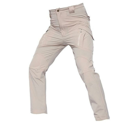 Men's Lightweight Waterproof Cargo Trousers