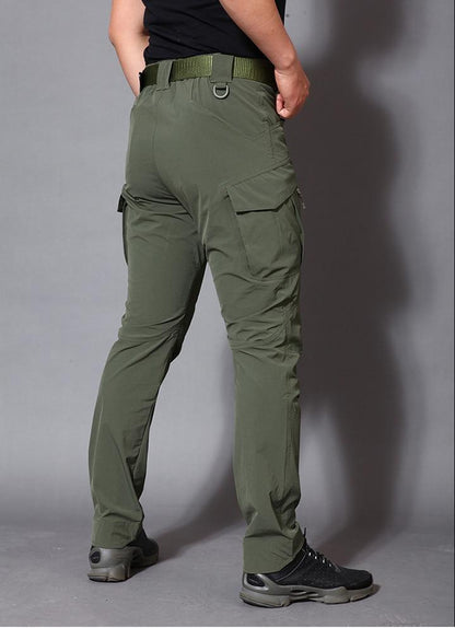 Men's Lightweight Waterproof Cargo Trousers