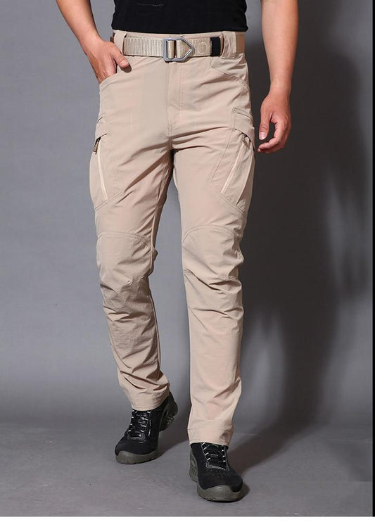 Men's Lightweight Waterproof Cargo Trousers