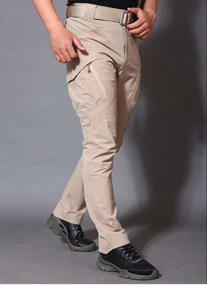 Men's Lightweight Waterproof Cargo Trousers