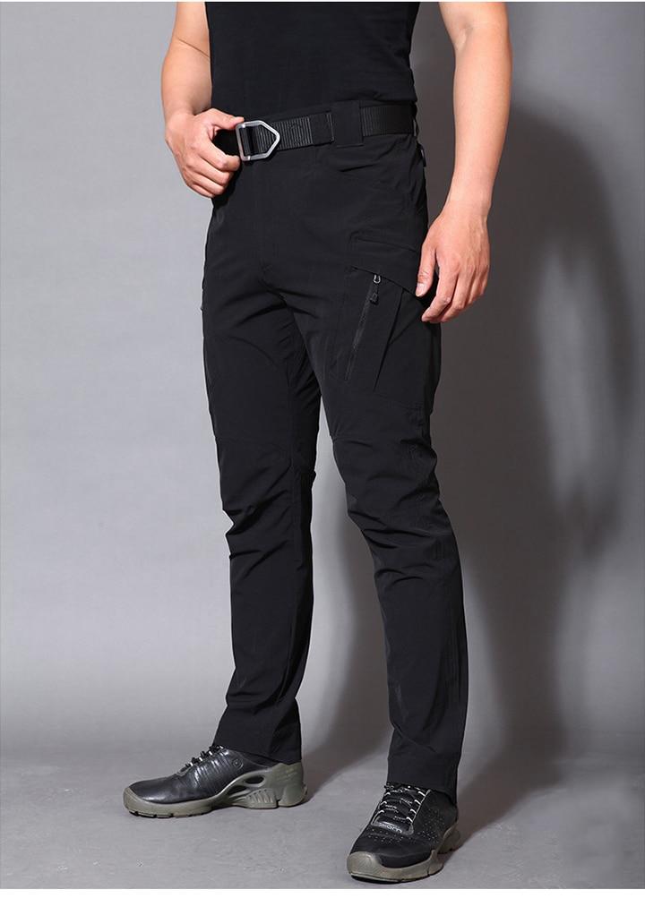 Men's Lightweight Waterproof Cargo Trousers