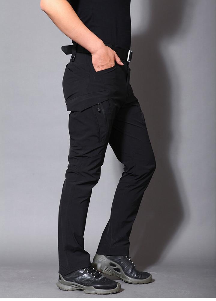 Men's Lightweight Waterproof Cargo Trousers