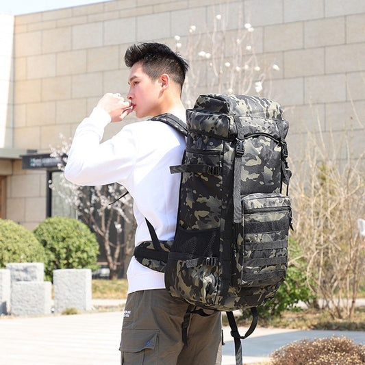 70L Waterproof Military Backpack