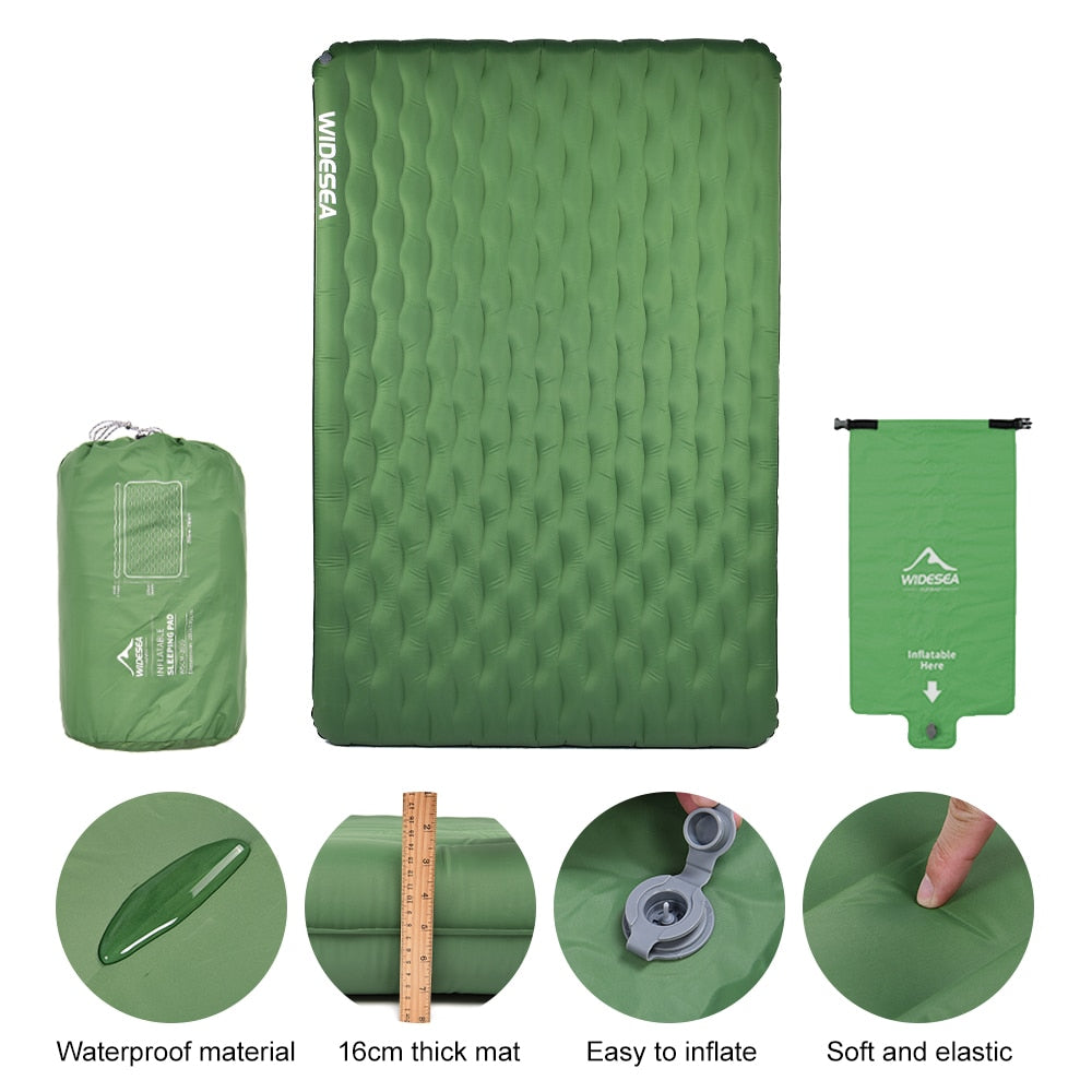 Double Inflatable Mattress for Camping