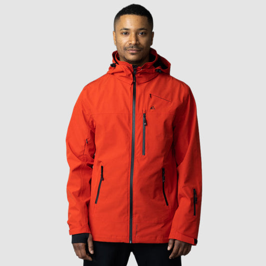 Adventure 2.0 Men's Waterproof Eco Jacket in Red