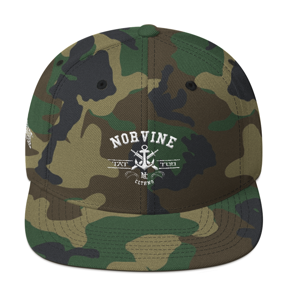 Norvine Anchor Camo Snapback