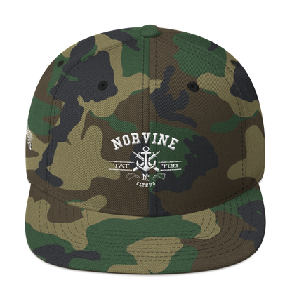 Norvine Anchor Camo Snapback